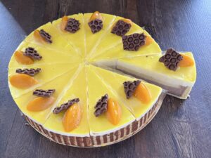 Passionsfrucht-Schoggitorte