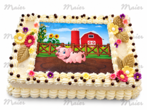 Trend-Torte nach Kundenwunsch, eckig – Bild 2