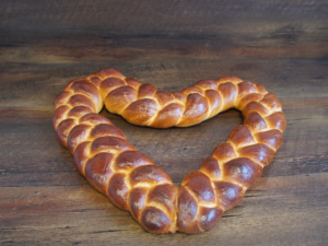 Butterzopf Herz