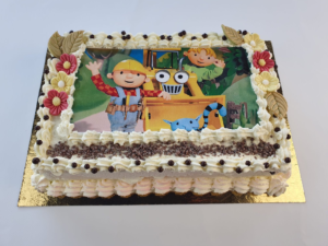 Trend-Torte nach Kundenwunsch, eckig