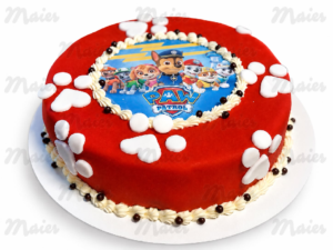 Trend-Torte nach Kundenwunsch, rund