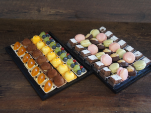 Mini Patisserie, Platte à 63 Stk.