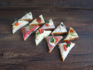 Belegte Brötli 1/2, Topping nach Kundenwunsch
