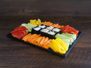 Gemüse-Dipp 1kg, inkl. 3 Sorten Sauce