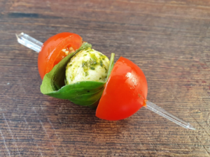 Tomaten-Mozzarella-Spiessli