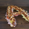 Laugenbuchstaben gefüllt