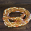 Riesenbrezel gefüllt