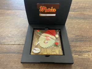 Schoggitafel mit Geschenkbox, Samichlaus